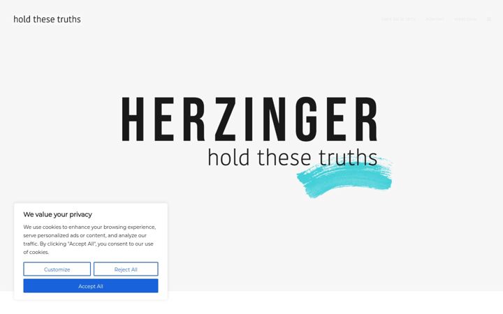 Screenshot of herzinger.org