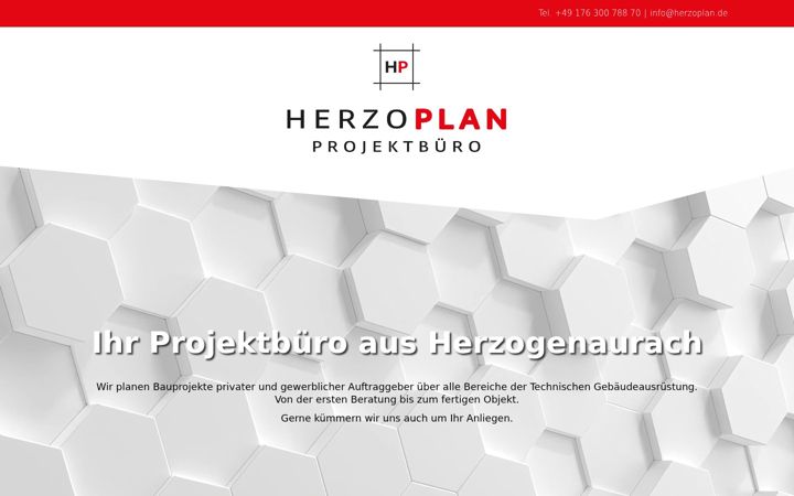 Screenshot of herzoplan.de