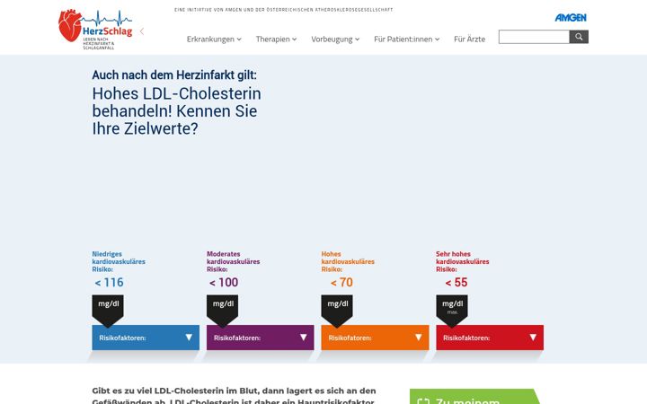 Screenshot of herzschlag-info.at