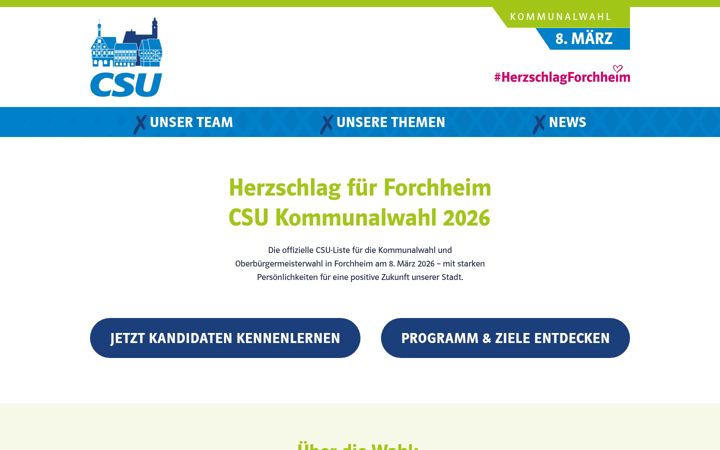 Screenshot of herzschlagforchheim.de