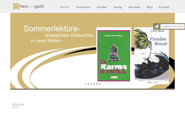 Screenshot of herzundgold.com