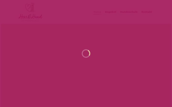 Screenshot of herzundhund.at