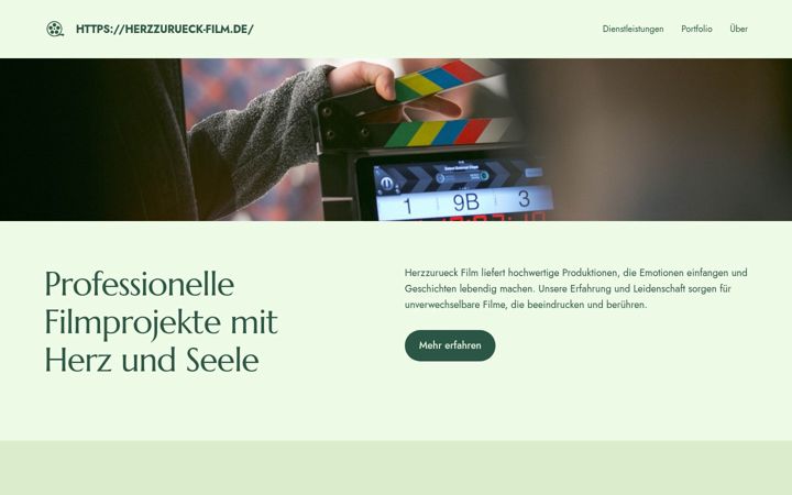 Screenshot of herzzurueck-film.de