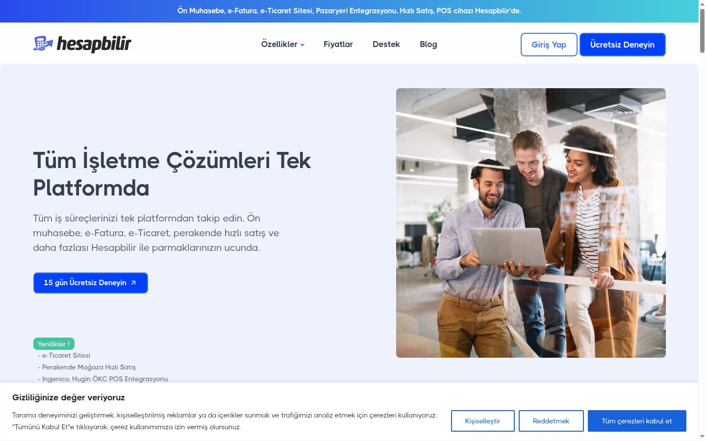 Snímka obrazovky banera súhlasu zobrazeného pred akoukoľvek interakciou