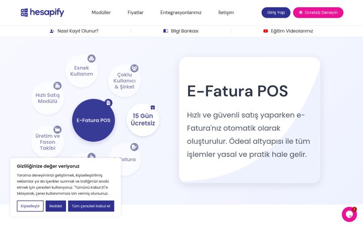 Screenshot of hesapify.com
