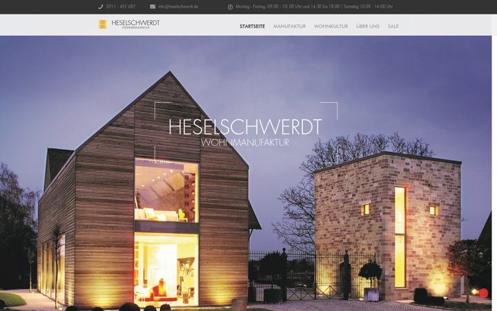 Screenshot of heselschwerdt.de