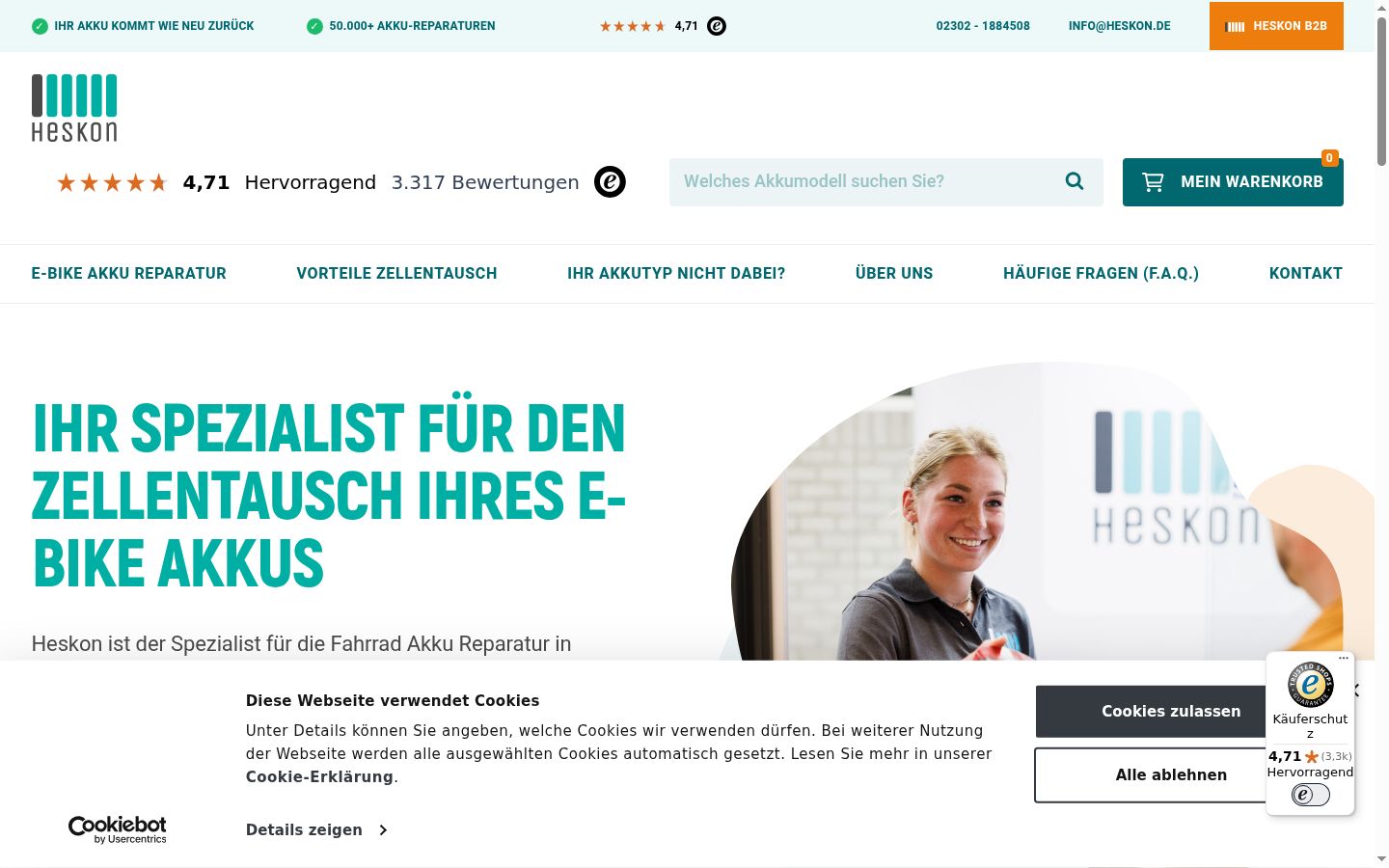Screenshot tal-banner tal-kunsens muri qabel kwalunkwe interazzjoni
