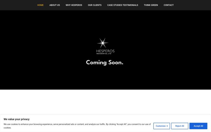 Screenshot of hesres.co.uk