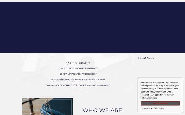 Screenshot of hessblc.com