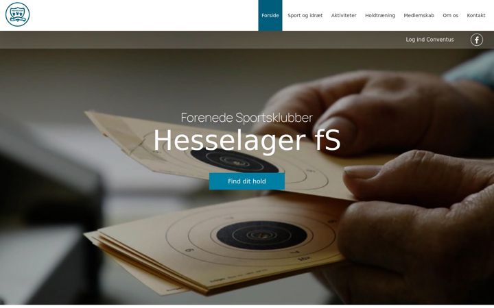 Screenshot of hesselager-fs.dk