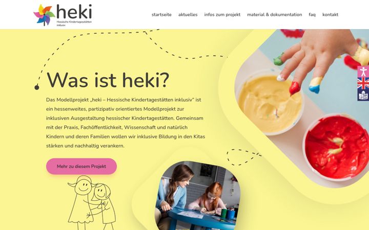 Screenshot of hessische-kitas-inklusiv.de