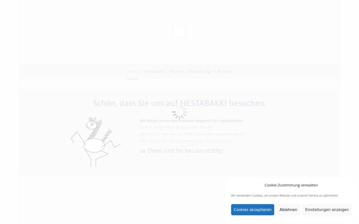 Screenshot of hestabakki.com