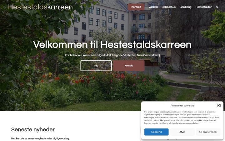 Screenshot of hestestalden.net