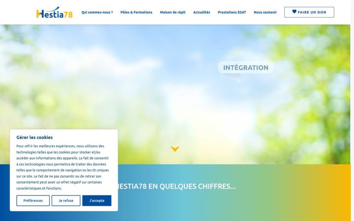 Screenshot of hestia78.fr