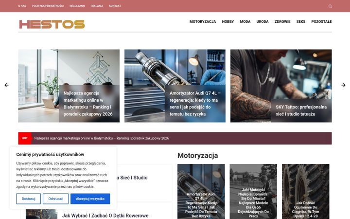 Screenshot of hestos.pl