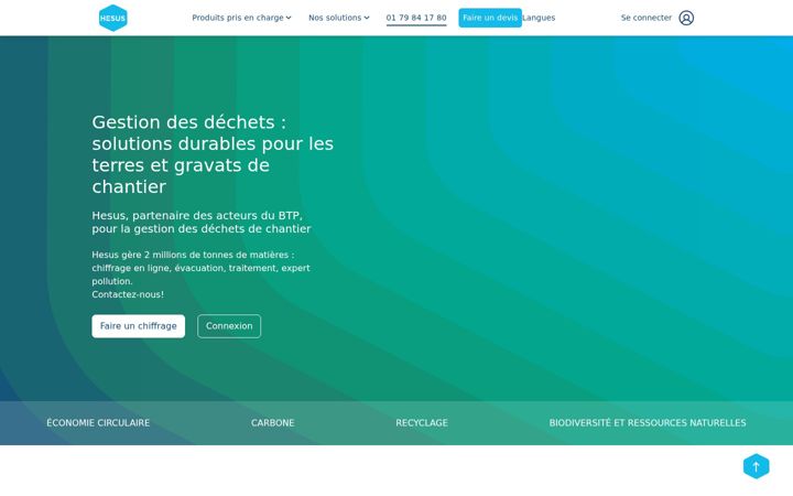 Screenshot of hesus.com