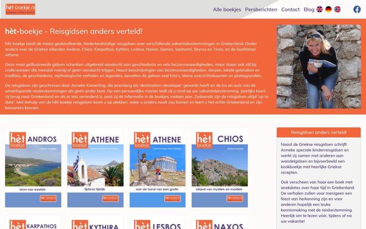 Screenshot of het-boekje.nl