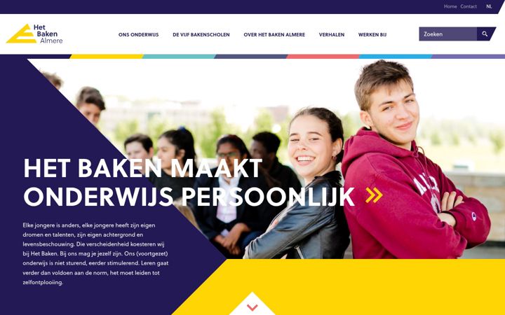 Screenshot of hetbaken.nl