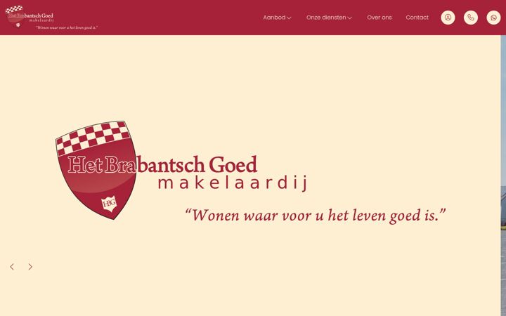 Screenshot of hetbrabantschgoed.nl