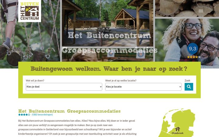 Screenshot of hetbuitencentrum.nl