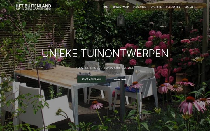 Screenshot of hetbuitenland.nl