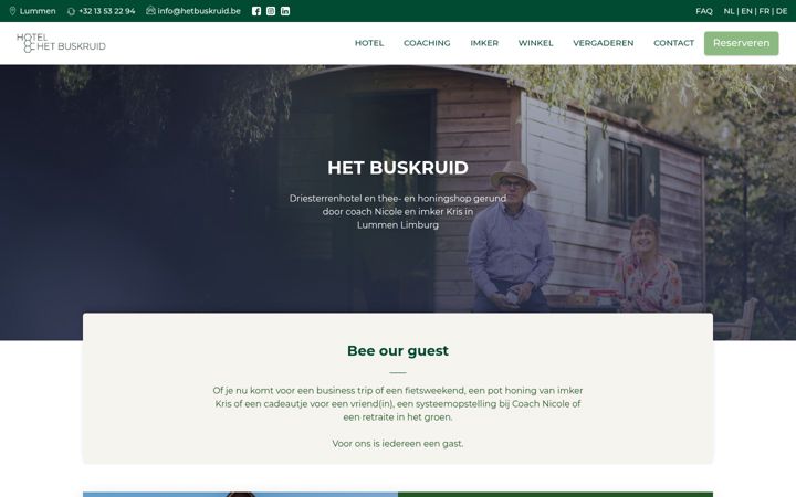 Screenshot of hetbuskruid.be