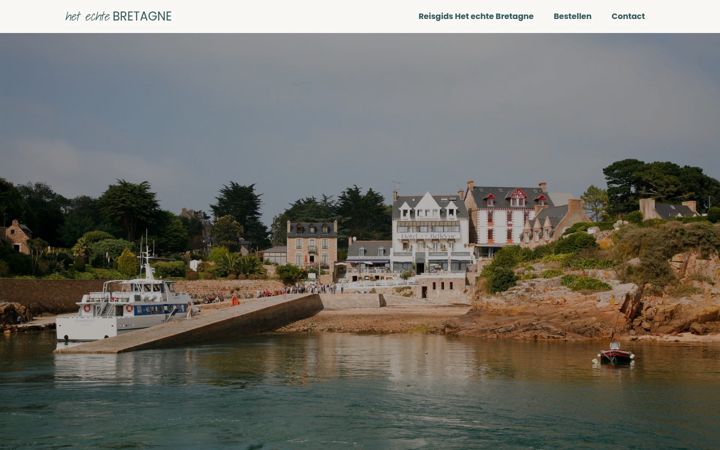 Screenshot of hetechtebretagne.nl
