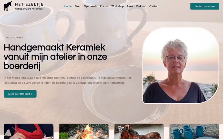 Screenshot of hetezeltje.nl