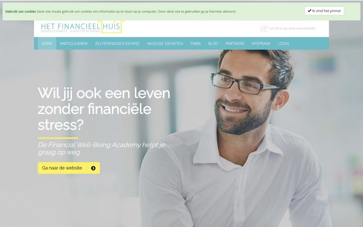 Screenshot of hetfinancieelhuis.be
