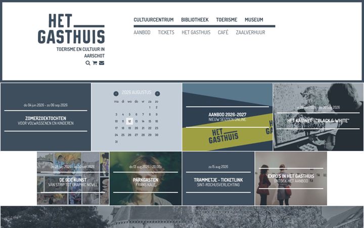 Screenshot of hetgasthuis.be