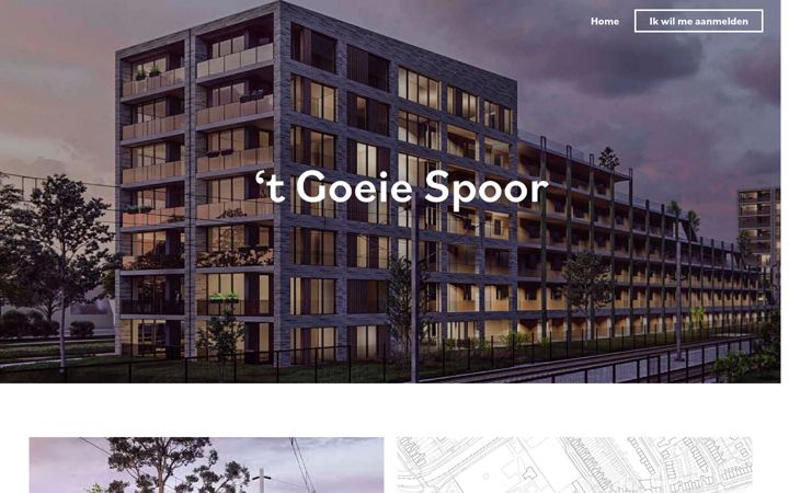 Screenshot of hetgoeiespoor.nl