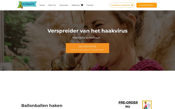 Screenshot of hethaakbeest.be
