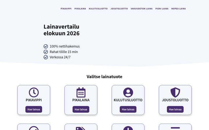 Screenshot of hetipikavippi.fi
