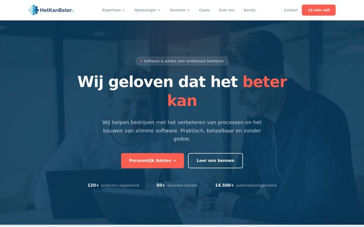 Screenshot of hetkanbeter.nl