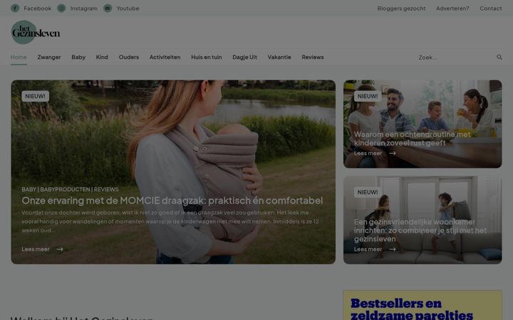 Screenshot of hetklusleven.nl