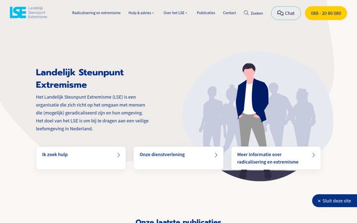 Screenshot of hetlse.nl
