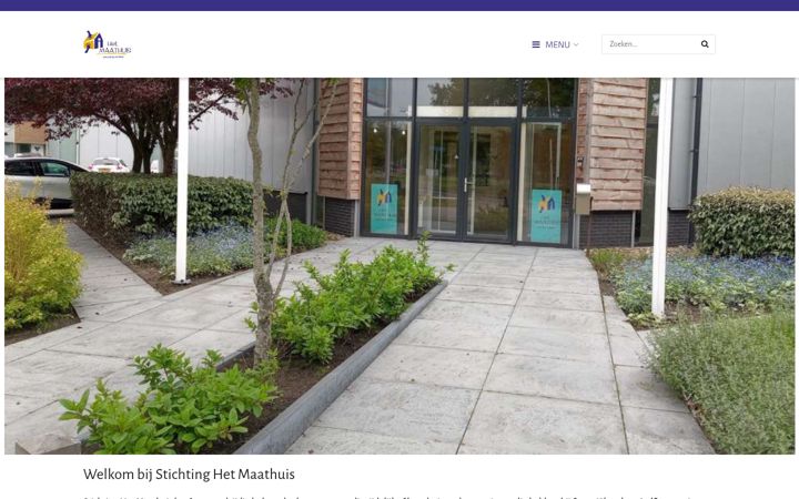 Screenshot of hetmaathuis.nl