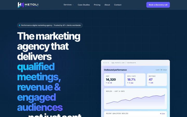 Screenshot of hetoli.com