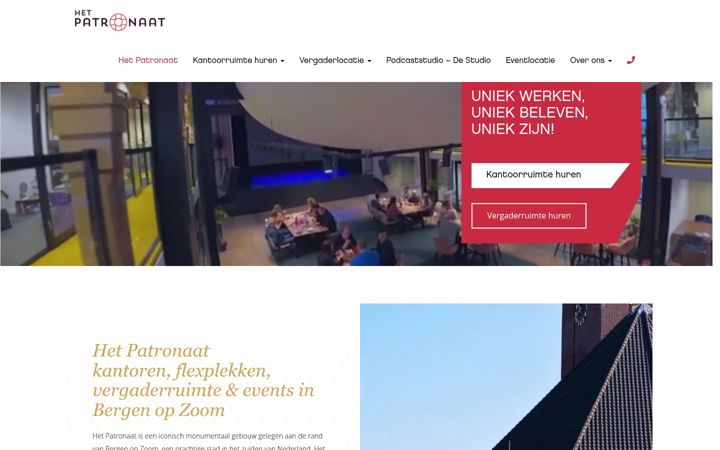 Screenshot of hetpatronaat.com
