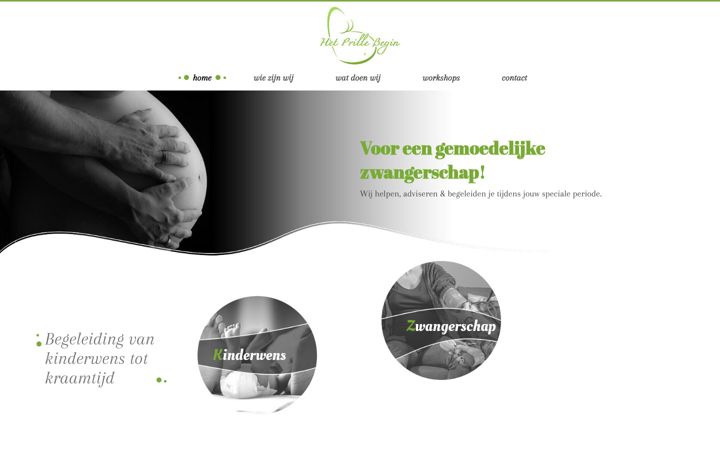 Screenshot of hetprillebegin.be