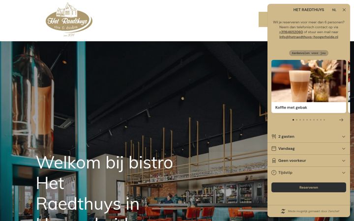 Screenshot of hetraedthuys-hoogerheide.nl