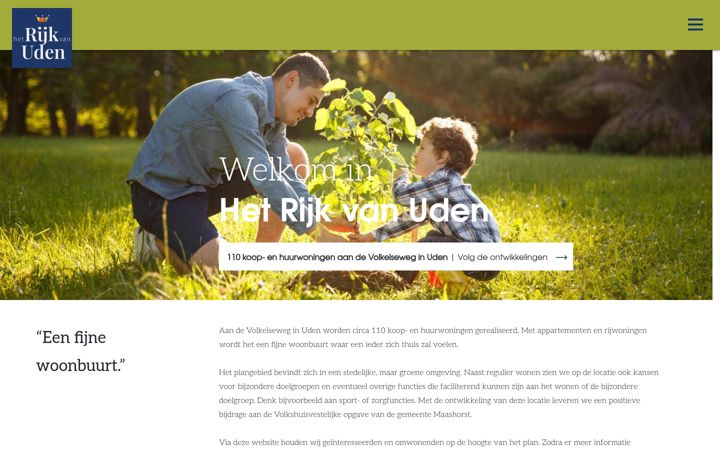 Screenshot of hetrijkvanuden.nl