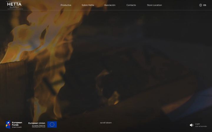 Screenshot of hetta.es