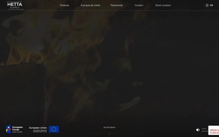 Screenshot of hetta.fr