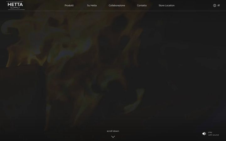 Screenshot of hetta.it