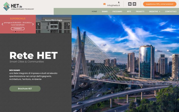 Screenshot of hetto.it