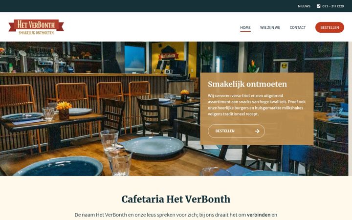 Screenshot of hetverbonth.nl