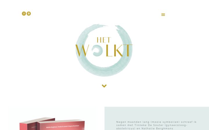Screenshot of hetwolkt.be