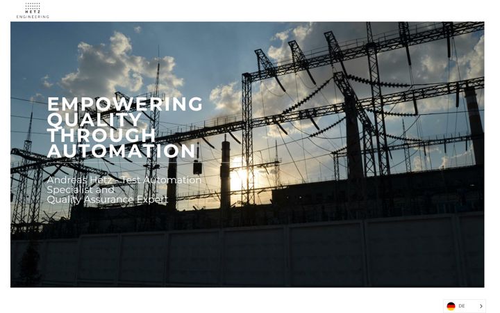 Screenshot of hetzengineering.com