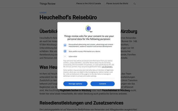 Screenshot of heuchelhof-reisen.de